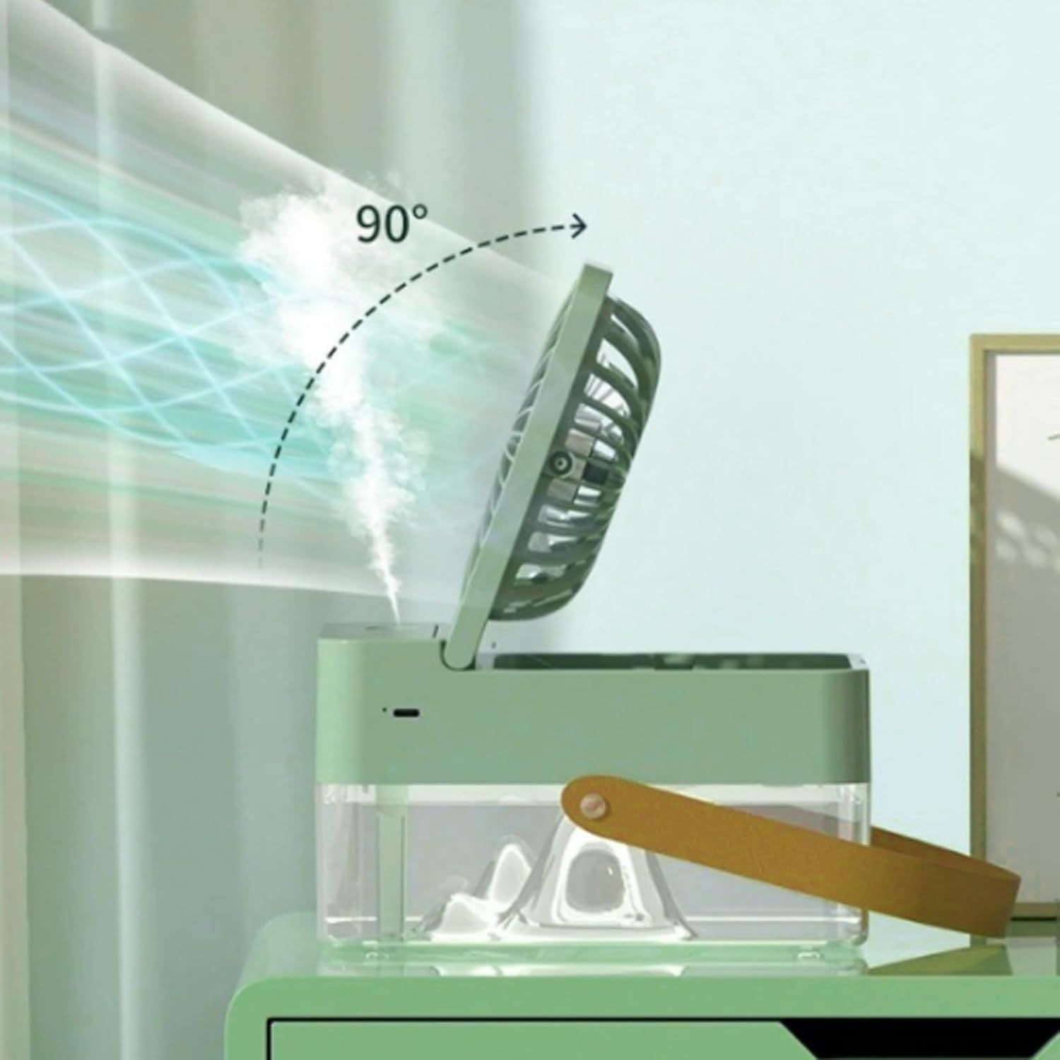 Ventilador Humidificador De Escritorio