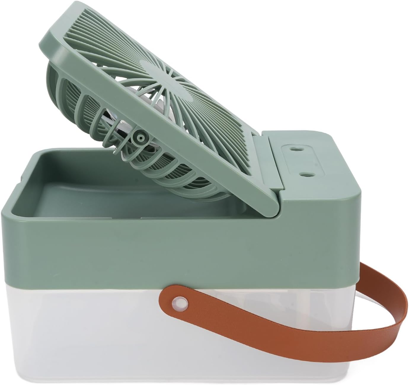 Ventilador Humidificador De Escritorio Con Luz